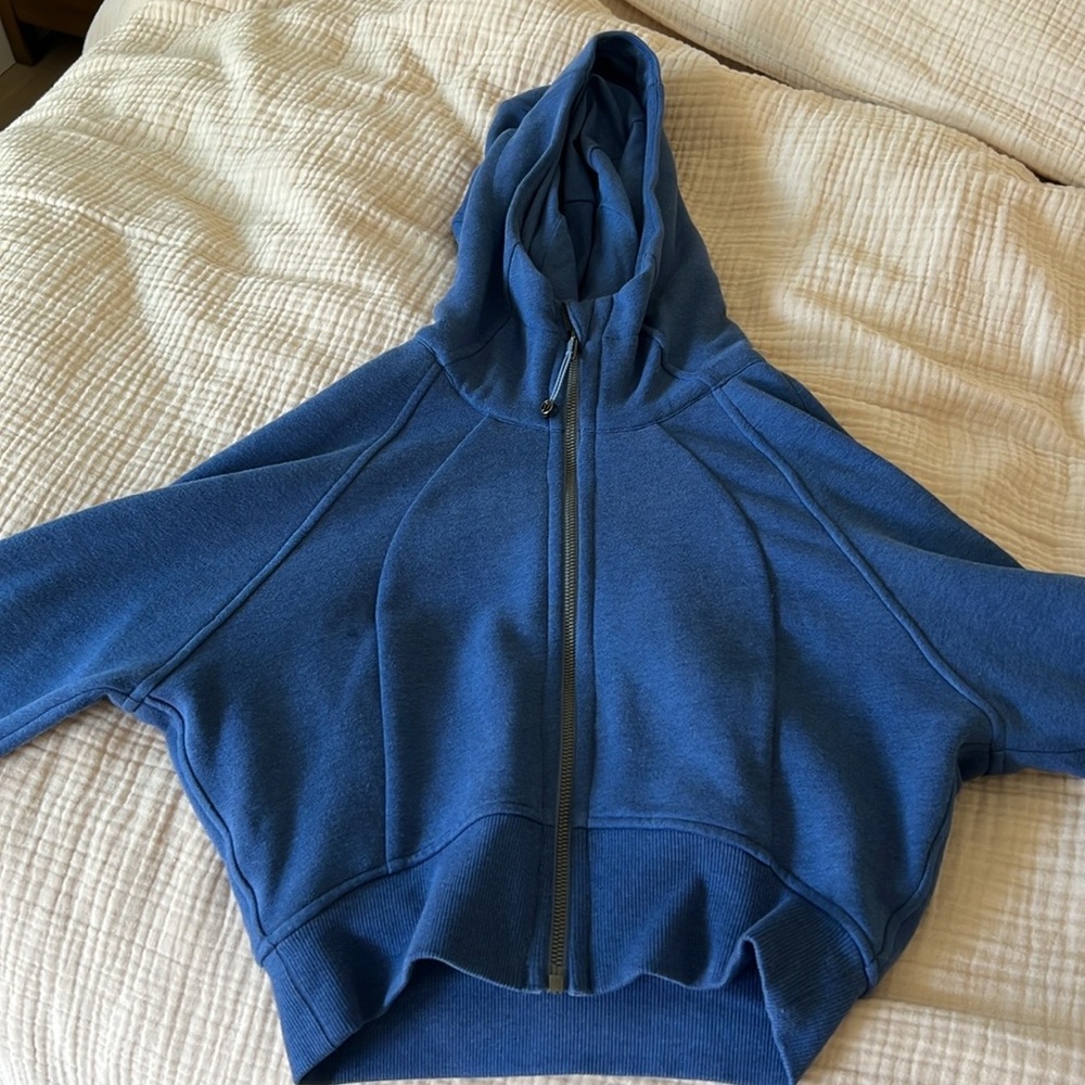 NWT Lululemon Scuba Full-Zip Cropped Hoodie -